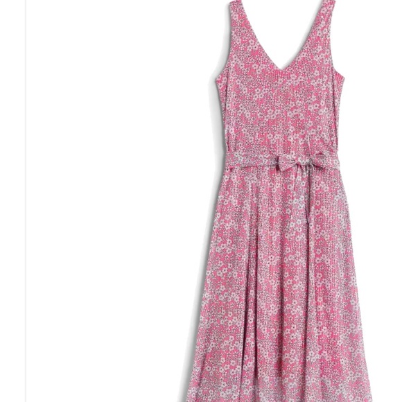 Michael Michael Kors Nicolette Mesh Midi Dress Size Sm - Picture 6 of 9